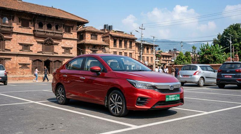 honda city rental in nepal