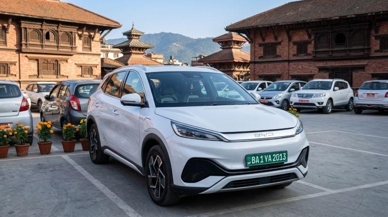 byd atto 3 rental in nepal