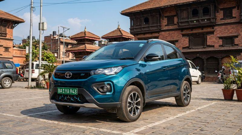 tata nexon ev rental in nepal