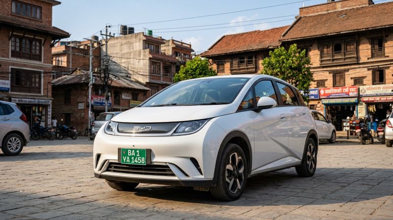 byd dolphin rental in nepal