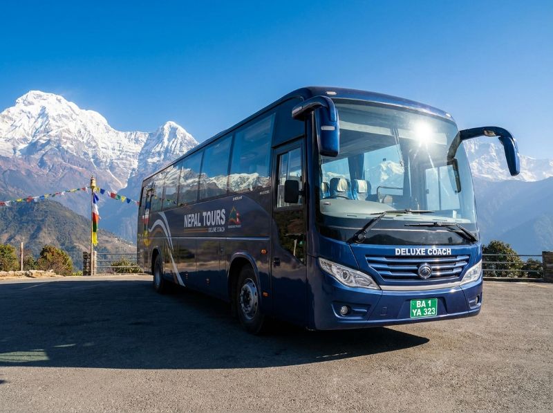 luxury bus rental in nepal
