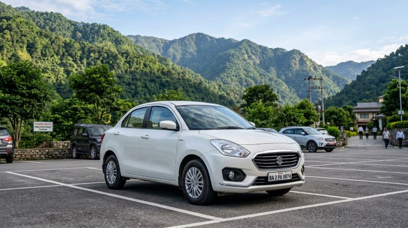 suzuki dzire car rental in nepal