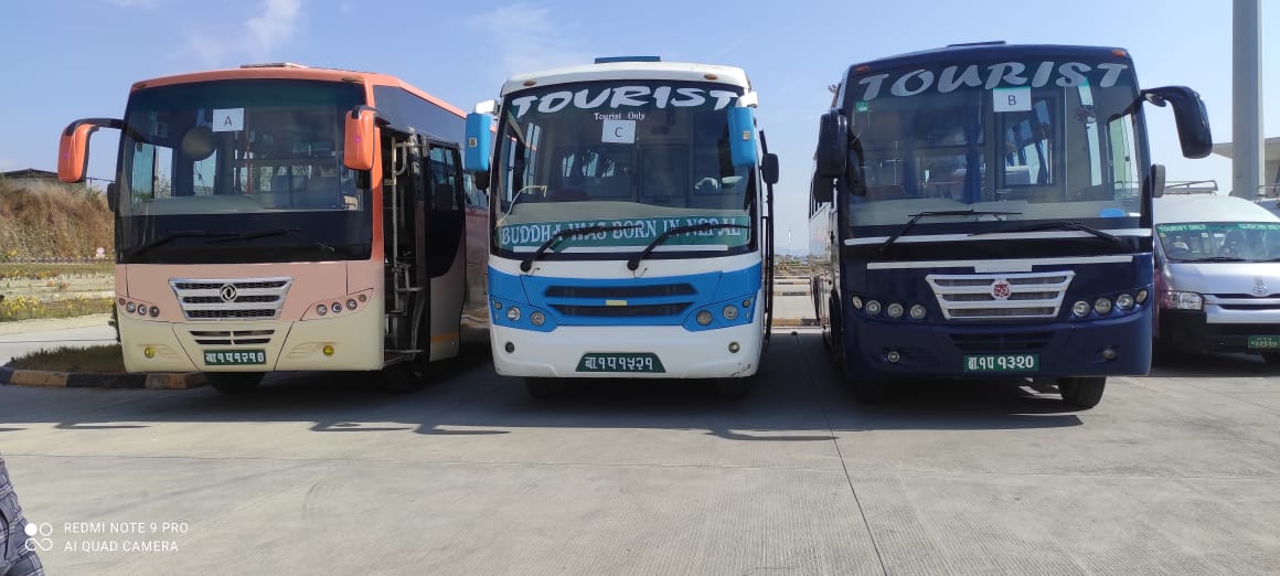 bus rental in nepal