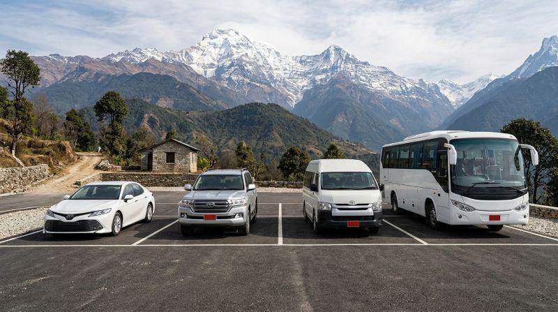 vehicle rental in nagarkot